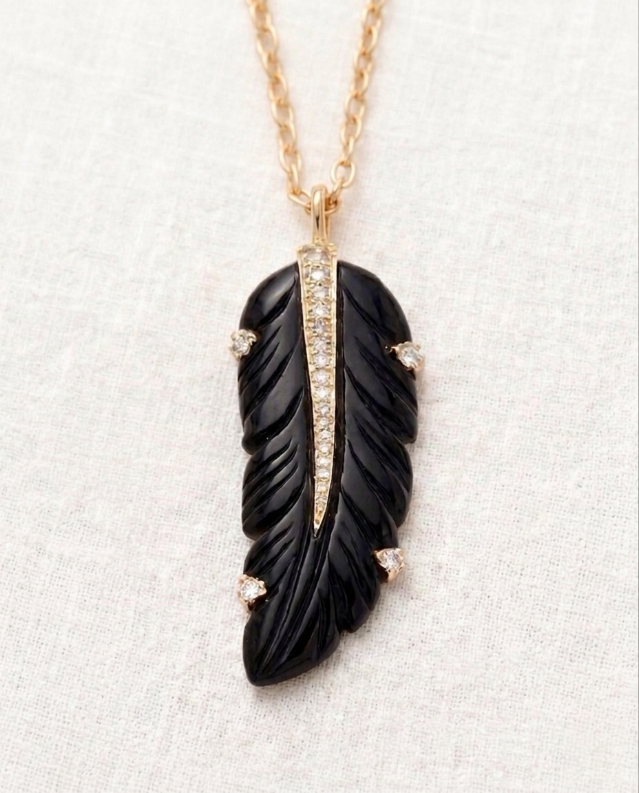 onyx feather