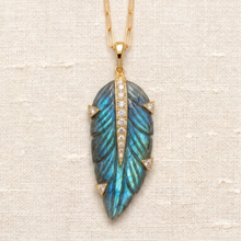 Protect Feather — Labradorite