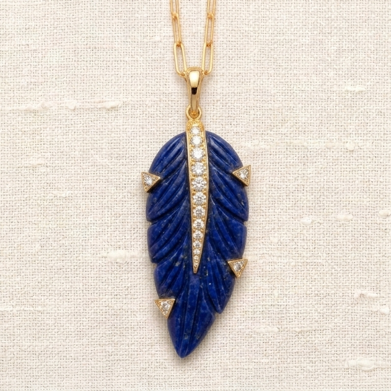 Protect Feather — Labradorite