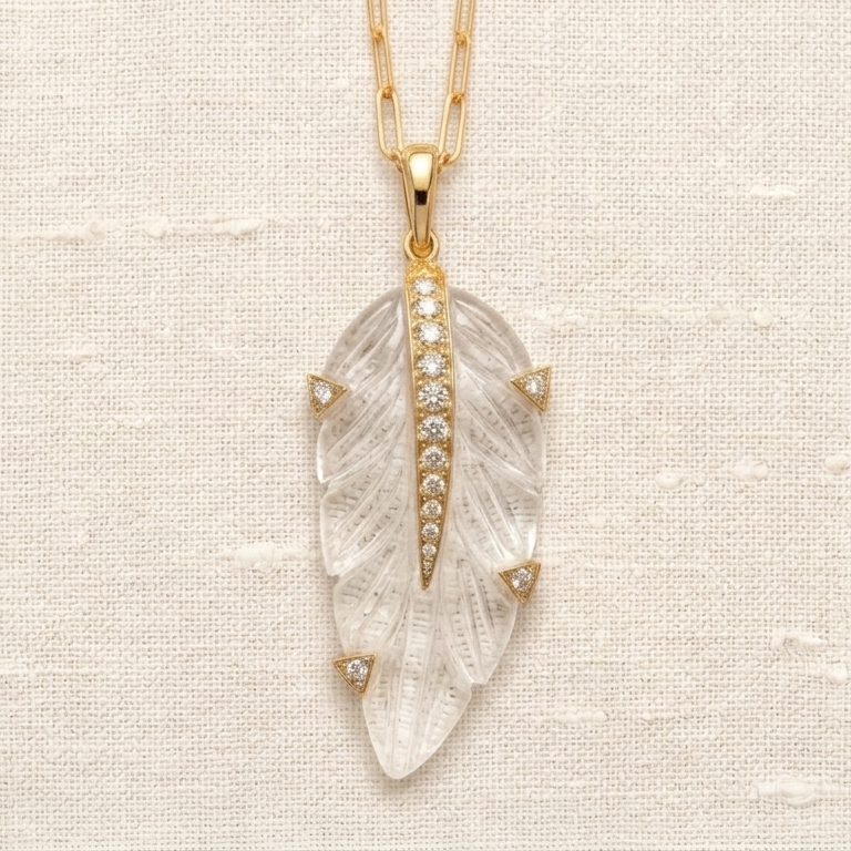 Clarify Feather — Clear Quartz