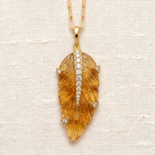 Rise Feather — Citrine