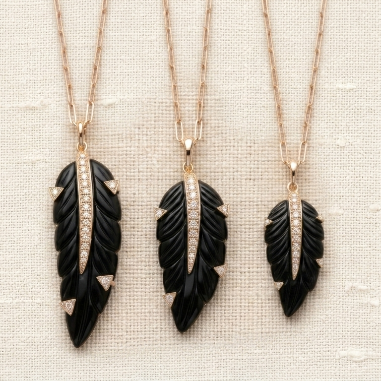 Ground Feather — Onyx