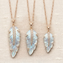 Open Feather — Mother of Pearl