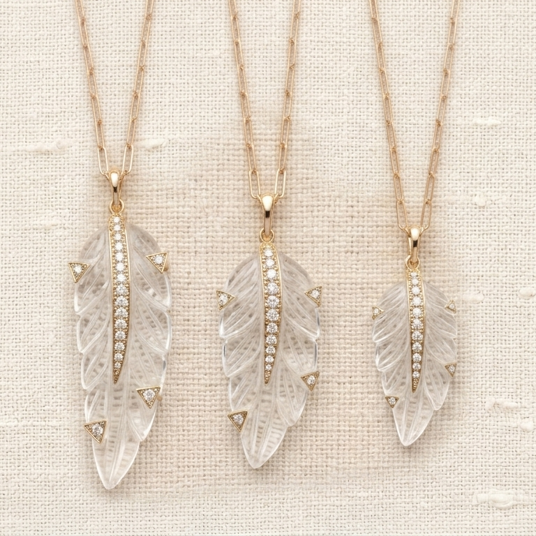 Clarify Feather — Clear Quartz